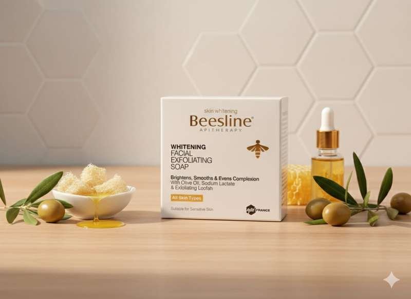 صايونة التقشير الطيفه للوجه Beesline facial exfoliating 