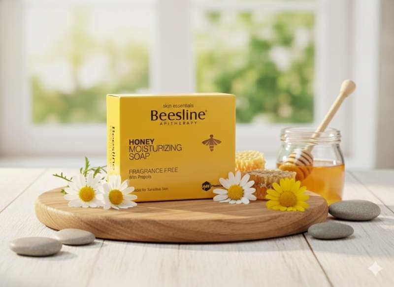 صابونة بزلين بالعسل Beesline honey