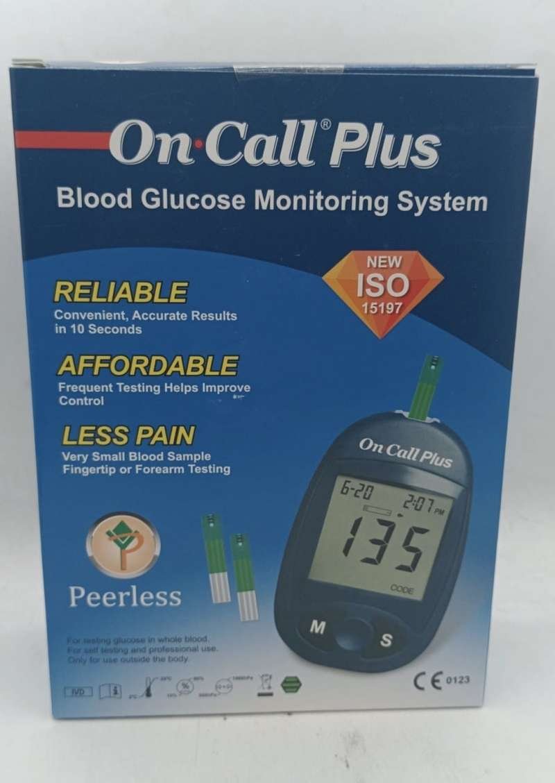 جهاز قياس سكر on call plus 