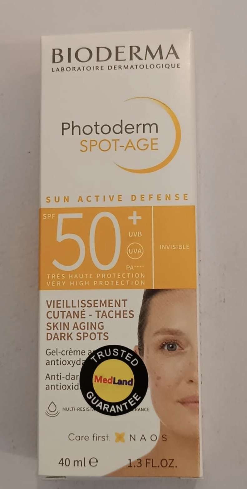 واقي شمس 🌞✨🌼 Bioderma SPOT-AGE SPF 50+ 🌸🛡️💫