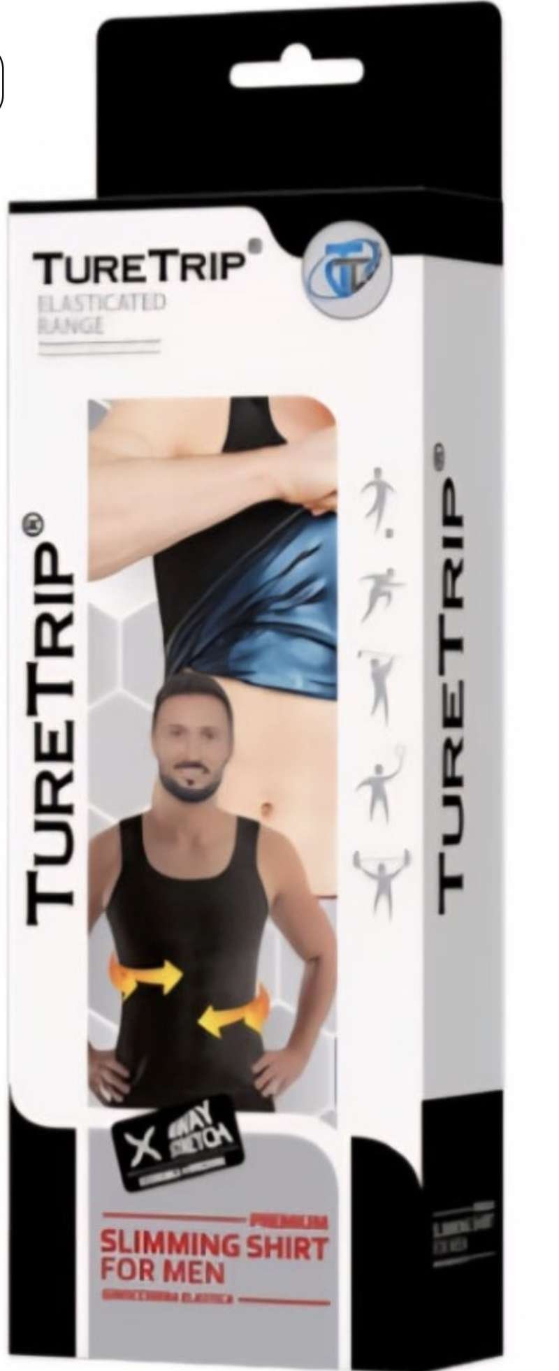 🔥 كورسيه حراري رجالي Ture Trip TT 062 👕