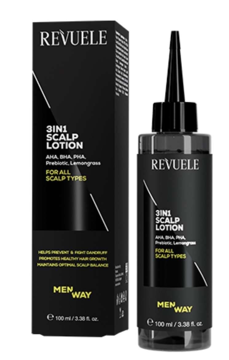 لوشن فروة الرأس Revuele 3 في 1 🍃💆‍♀️✨