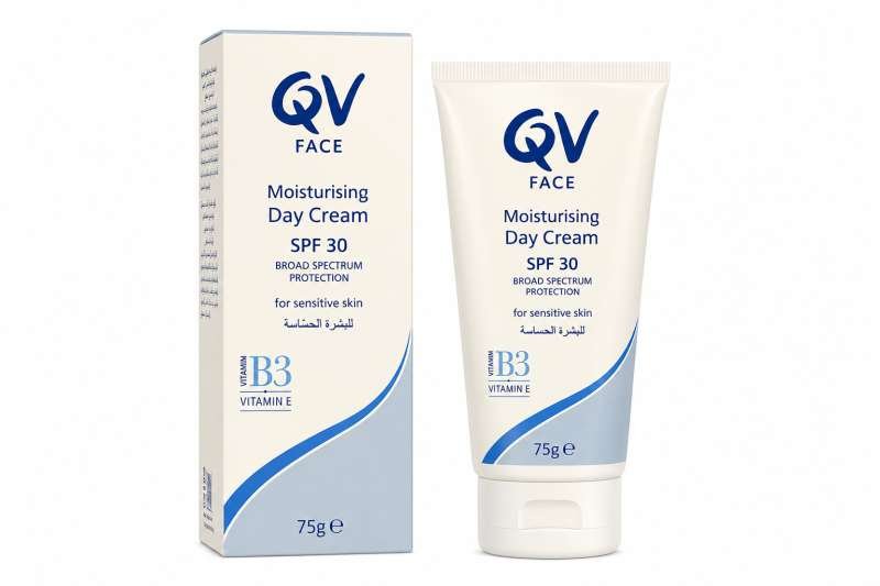 كريم كيو في فيس النهاري المرطب   QV Face Moisturising Day Cream SPF 30 